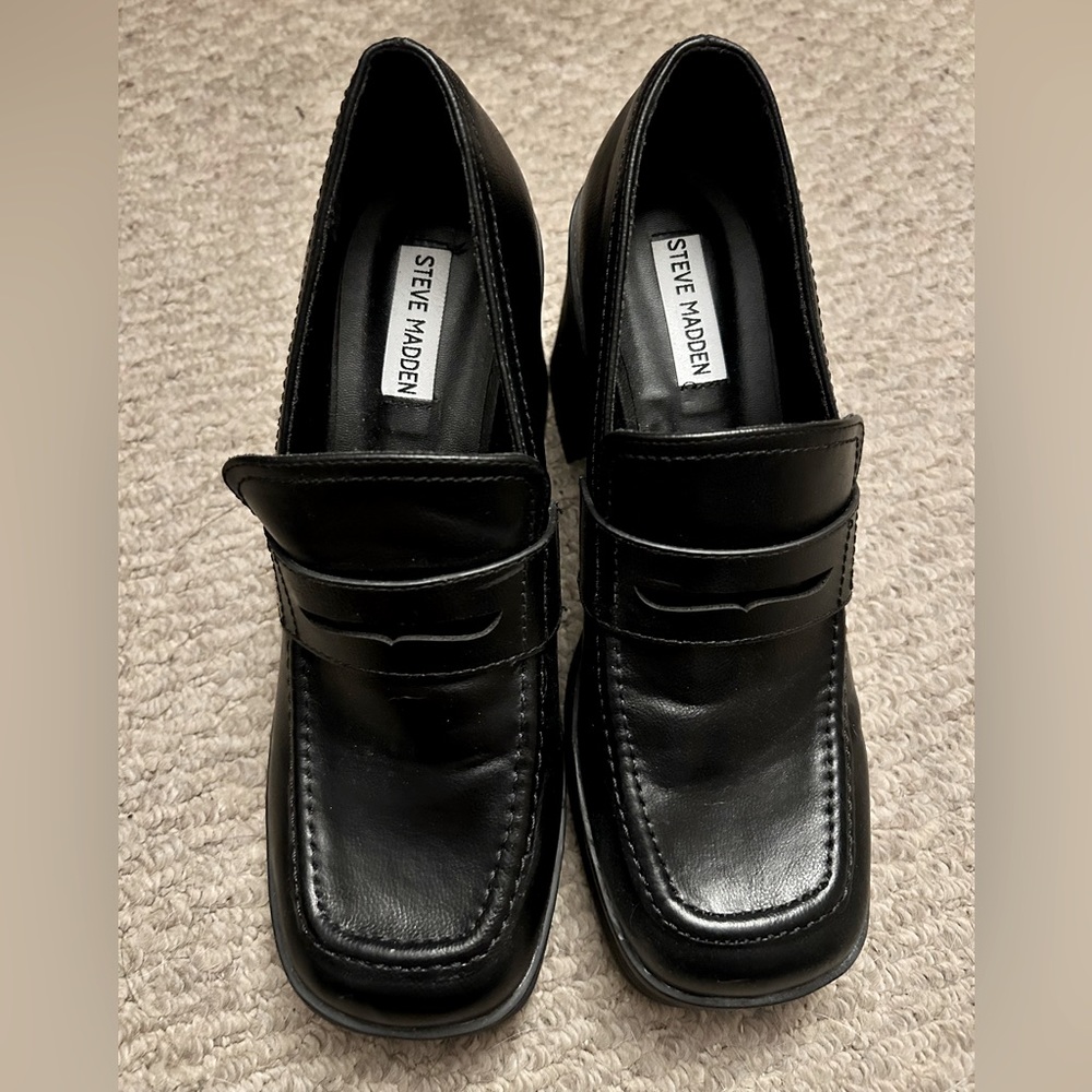 NWOT Steve Madden Fulfill Platform Loafers - Women’s Size 10M